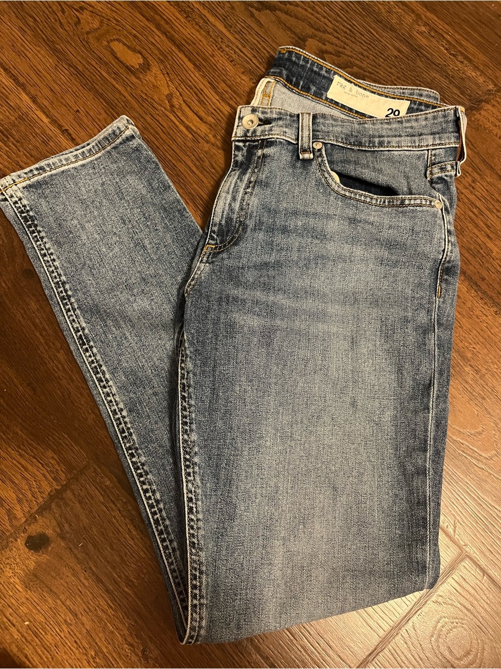 Rag & Bone Dre Low Rise Slim Boyfriend Jeans Size 29